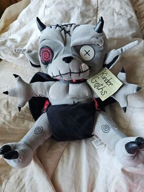 Kinder Goths Gray Plush Demon Doll GARTHGOYLE